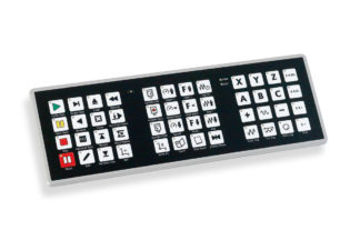 PoNETkbd48 is rugged, watterproof and dustproof CNC keyboard