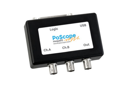 PoScope50 USB Mixed signal oscilloscope
