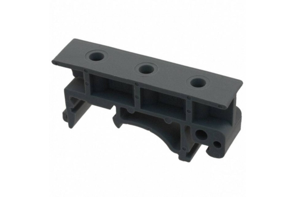 DIN rail mount adapter Mount your PCB to DIN rail.