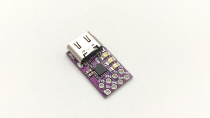 PoUSB12C USB to UART adapter with USB-C connector for the smallest form factor