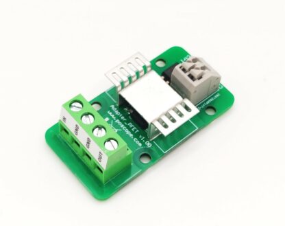 Mosfet power switch with P mosfet for high side switching